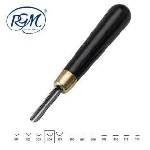 Резец по линолеуму "RGM" №304 с усиленной ручкой (без заточки)