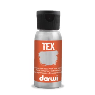 Краска по ткани Darwi "Tex fabric paints" 150 Grey (Серая), 50мл (0100030150)
