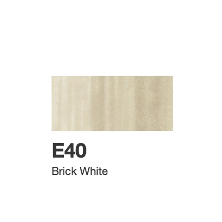 Спиртовые чернила Copic "INK" E40 Brick White (12мл)