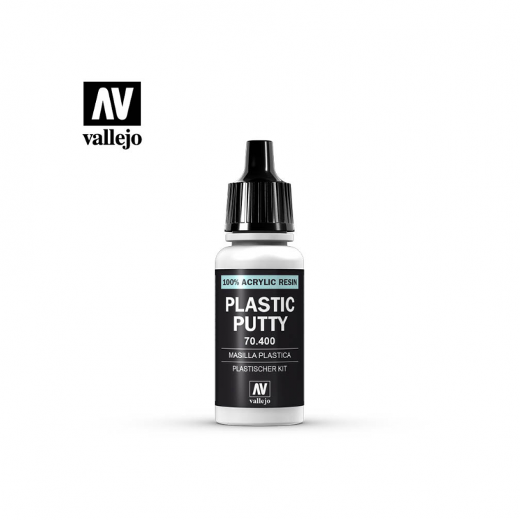 Шпаклевка "Plastic Putty" 70.400 White, 18мл