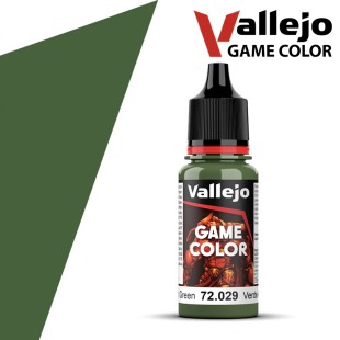 Краска акриловая для моделизма Vallejo "Game Color" 72.029 Sick Green