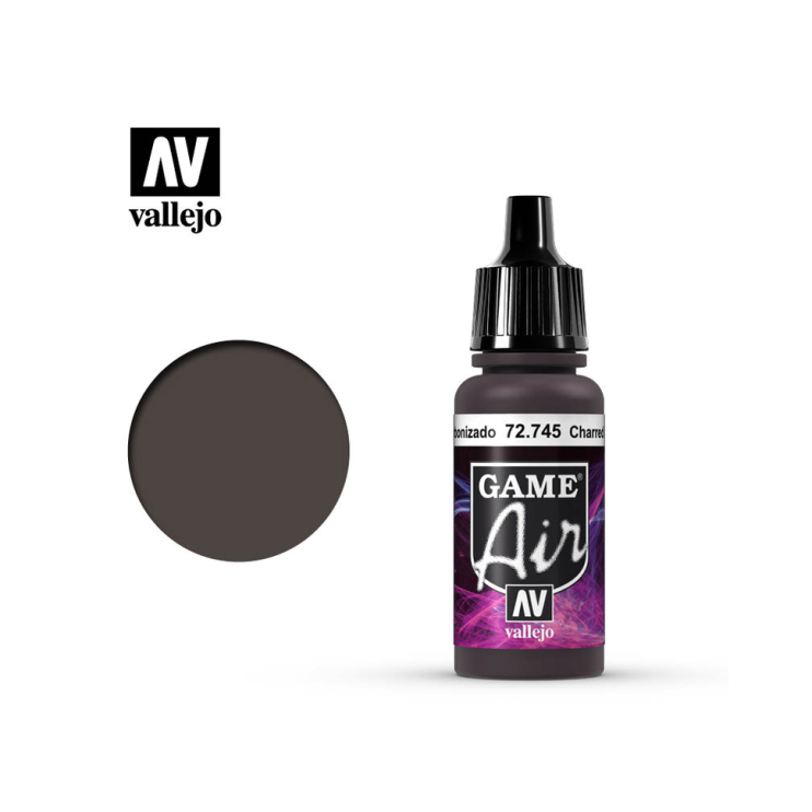 Краска для аэрографии "Game Air" 72.745 Charred Brown