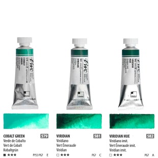 Краска акварельная SH "PWC" 3 тубы (№579, 581, 582) по 15мл