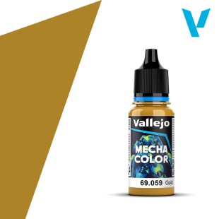 Акриловая краска Vallejo "Mecha Color" 69.059 Gold