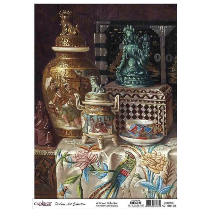 Рисовая карта 30х42см, AC016