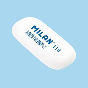 Набор каучуковых ластиков "Milan" 2 штуки (8020/118)