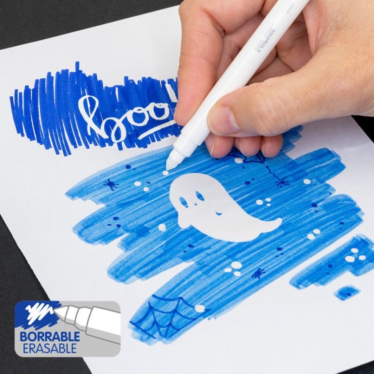 Набор фломастеров Milan "Maxi" 11 цветов, 12 штук (1 фломастер для стирания)