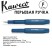 Ручка перьевая Kaweco "Collection" F (0,7мм), Toyama Teal с запасными картриджами (11000206) 
