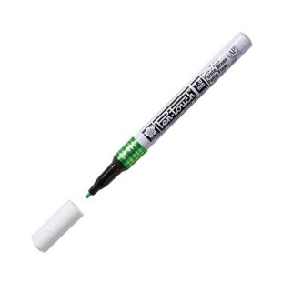 Маркер декоративный Sakura "Pen-Touch Fine" 1.0мм, зеленый 
