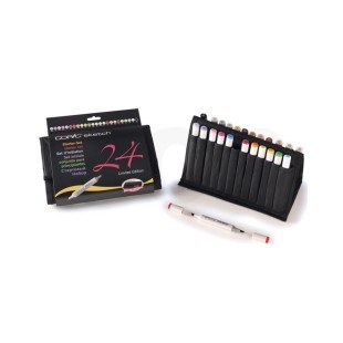 Набор Copic Sketch "Starter" 24 маркера в тканевом пенале