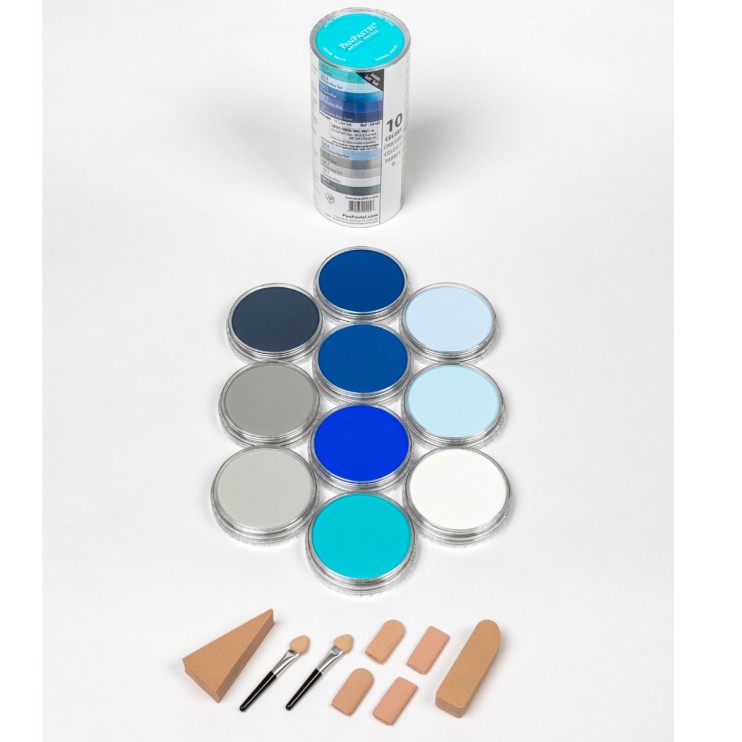 Набор сухой пастели PanPastel "Seascape" 10 цветов PP30103