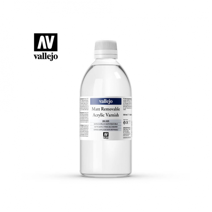 Обратимый лак "Removable Varnish" 28.525 матовый, 500 мл