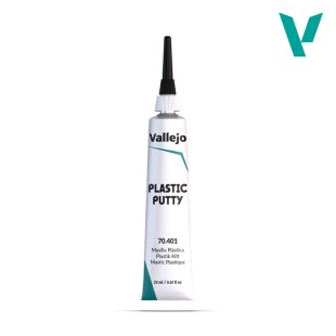 Шпаклевка "Plastic Putty" 70.401 White в тубе, 20мл
