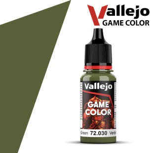 Краска акриловая для моделизма Vallejo "Game Color" 72.030 Goblin Green