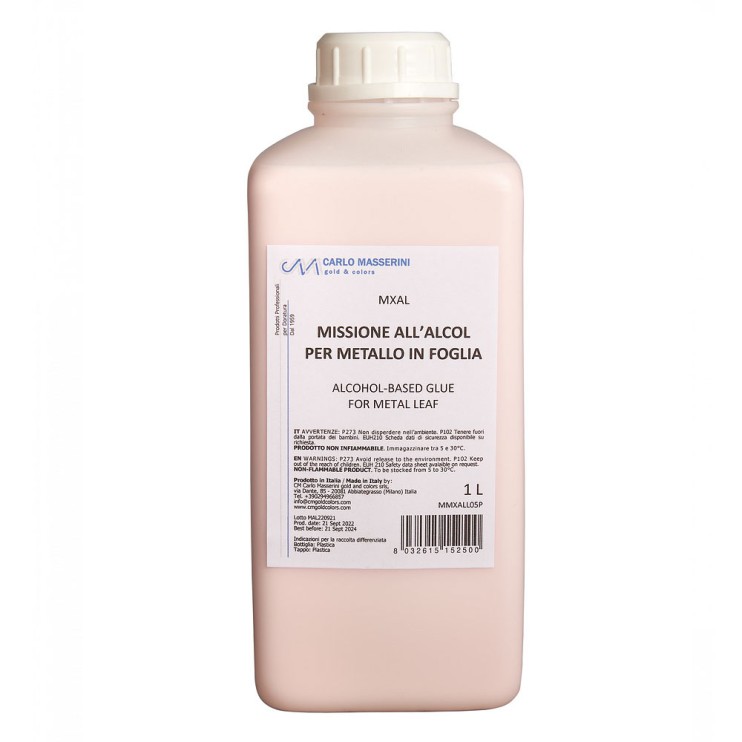 Клей для золочения "Masserini" спиртовой, 1000мл (пластиковая бутылка)