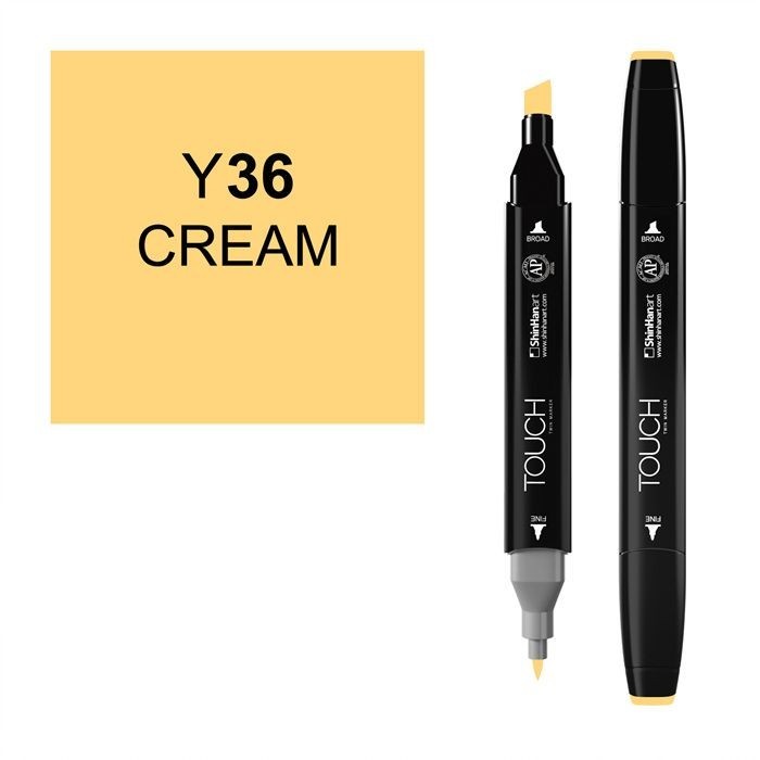Маркер Touch Twin "Classic" цвет Y36 (cream)
