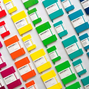 Блокнот в точку Leuchtturm1917 "Pocket" A6, 93л, 80гр/м², твердая обложка,Лазурный (346691)