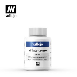Акриловый грунт Vallejo "Gesso" 28.100 (белый), 85мл