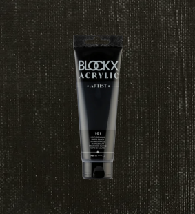 Акрил Blockx Artist №101 Mars black/ Марс черный, 120мл