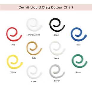 Жидкая полимерная глина Cernit "Gel" 100 Black, 30мл