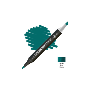 Маркер SketchMarker "Brush" G150 Blue Green