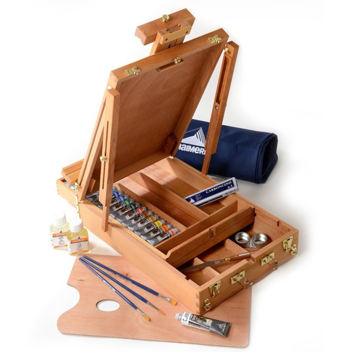 Набор масляных красок Maimeri "Classico" 20 мл, 15 цветов + аксессуары (0399093)