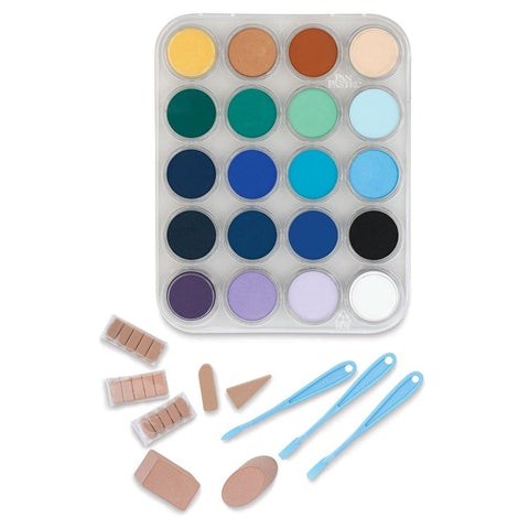 Набор сухой пастели PanPastel "Seascape" 20 цветов PP30252