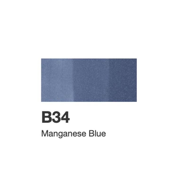 Спиртовые чернила Copic "INK" B34 Manganese Blue (12мл)