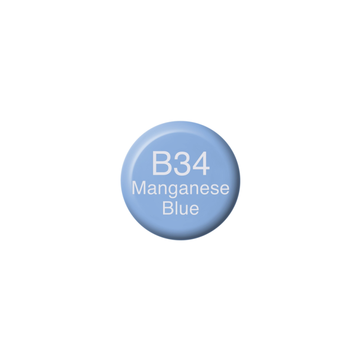 Спиртовые чернила Copic "INK" B34 Manganese Blue (12мл)