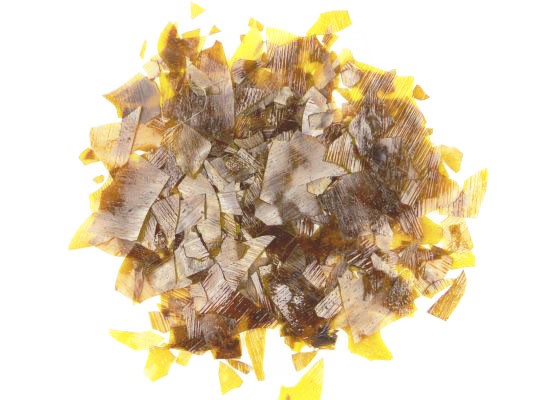 Шеллак хлопьях очищенный "3404b" лимонный, 250гр.