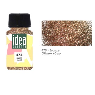 Глиттер Maimeri "Idea Glitter" бронзовый, 60 мл (5414475)