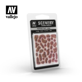 Имитация сухой травы Vallejo "Scenery" Fantasy Tuft (Pink), 6 мм