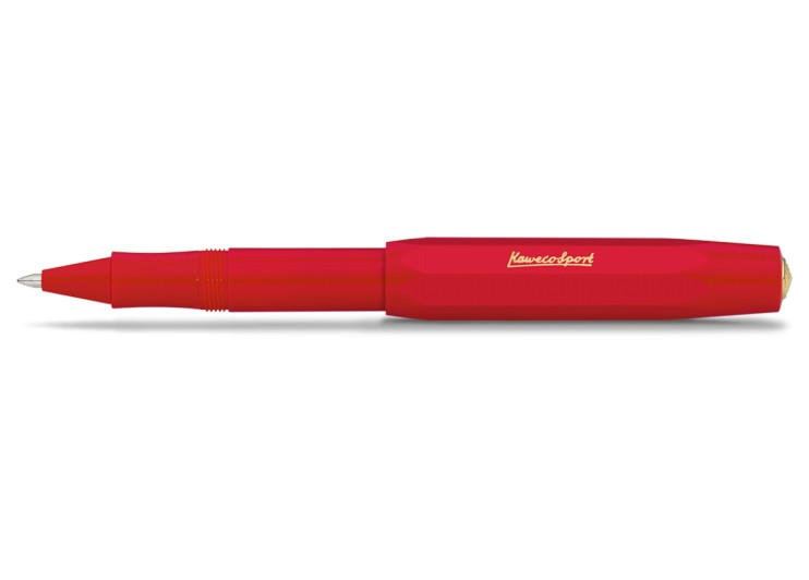 Ручка-роллер Kaweco "Classic Sport" F (0,7мм), Red + доп. стержень (10001150)
