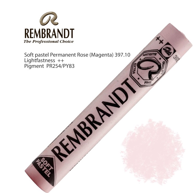 Пастель сухая Rembrandt №397.10 Розовый устойчивый