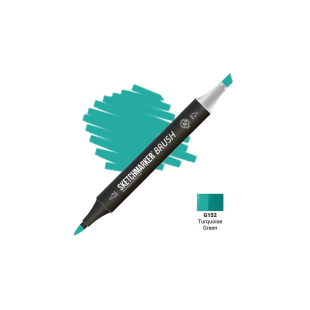 Маркер SketchMarker "Brush" G152 Turquoise Green