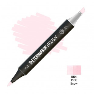 Маркер SketchMarker "Brush" R54 Розовый снег