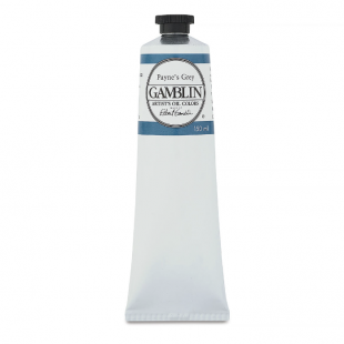 Масляная краска Gamblin "Artist" Payne's Grey (Серый Пейна), туба 150мл