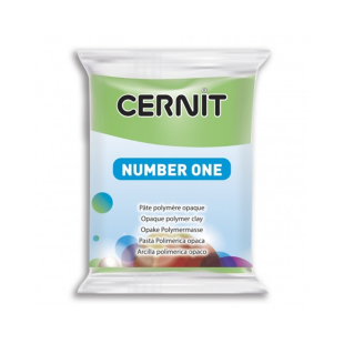 Полимерный моделин Cernit "Number One" #611 светло-зеленый, 56гр.