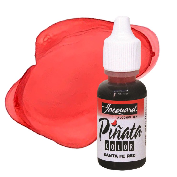 Чернила спиртовые Jacquard "Pinata" #007 Красный Santa/ 15мл Color