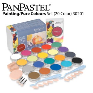 Набор сухой пастели PanPastel "Pure Colors" 20 цветов PP30201