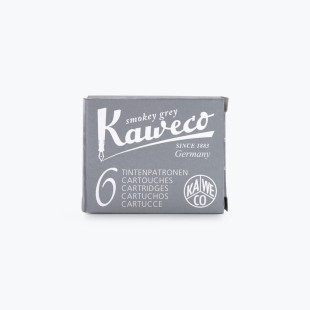 Картридж для перьевой ручки "KAWECO" smokey grey, 6 штук (10000997)