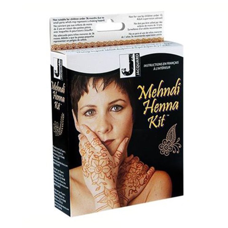 Набор для росписи хной Jacquard "Mehndi Henna Kit" на 7-12 дней