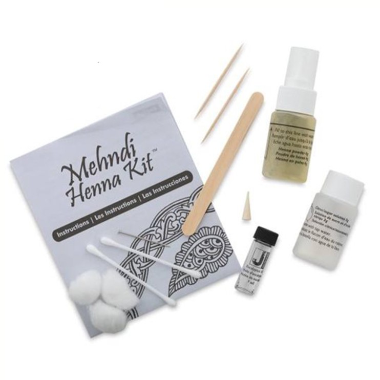 Набор для росписи хной Jacquard "Mehndi Henna Kit" на 7-12 дней
