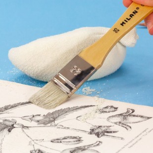 Ластик каучуковый Milan "0120" эластичный (10 х 6,5 х 3,6 см)