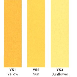 Комплект двусторонних маркеров Sketchmarker "Classic" 3 штуки (№Y51, Y52, Y53)