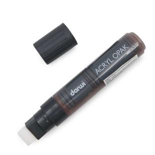 Акриловый маркер Darwi "Acryl Opak" №810 Какао, наконечник 15 мм (0220015810)