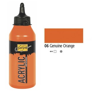 Краска акриловая Solo Goya "Acryl" №06 Оранжевый основной, 250мл