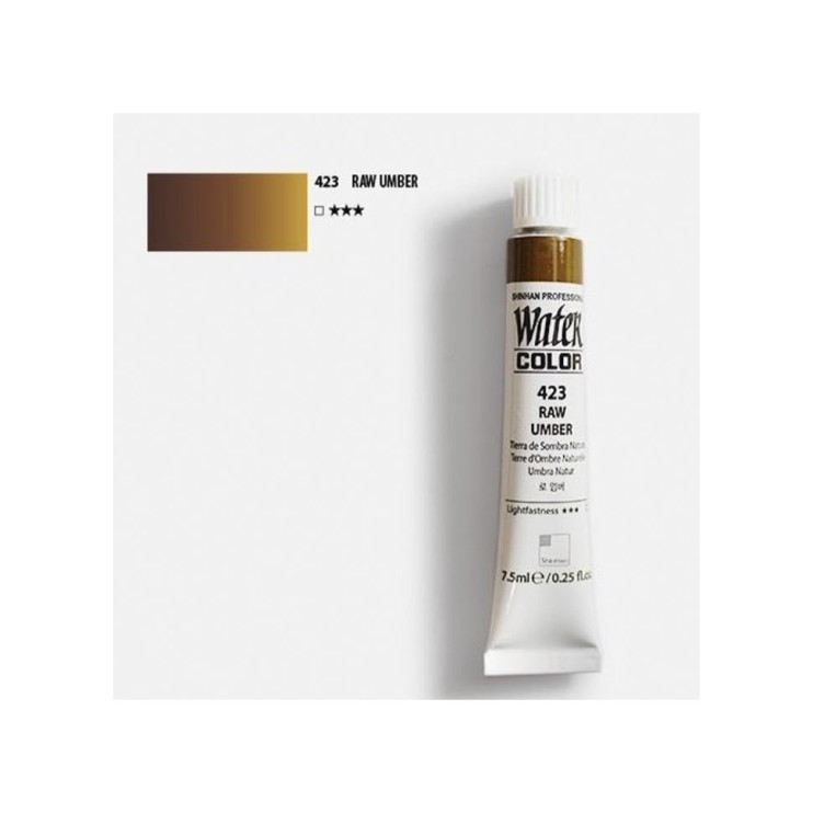 Акварельная краска ShinHan "Water Color Pro" №423 умбра натуральная /7,5мл