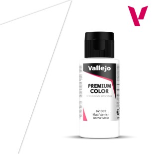 Лак полиуретановый Vallejo "Premium" 62.062 матовый, 60мл
