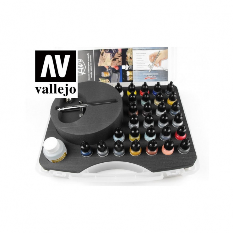 Аэрограф с 30 красками Model Air "Basic Colors" 71.172